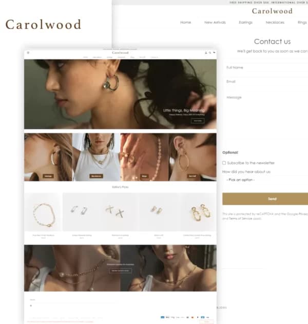 Swirling patterns of light