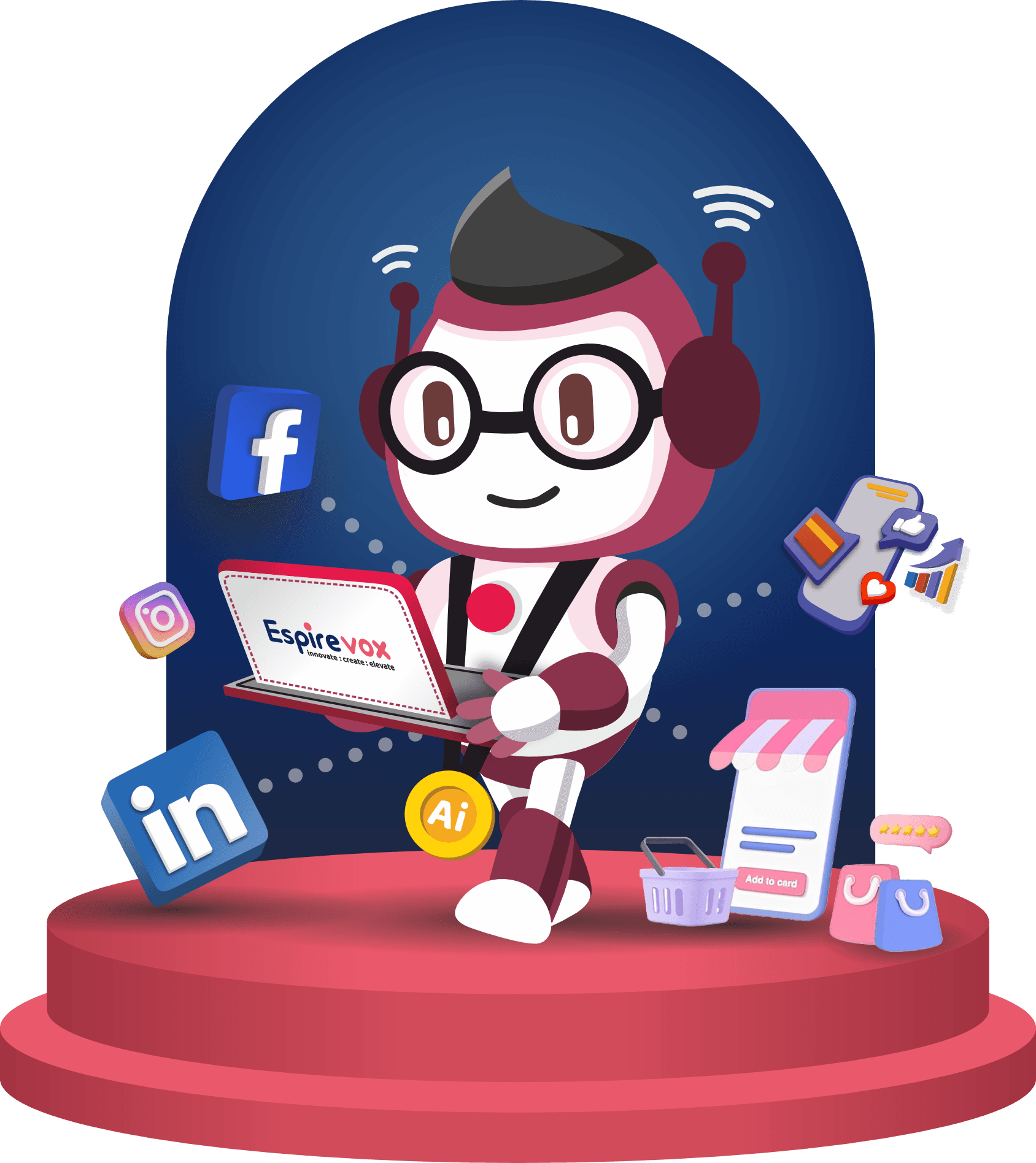 Mascot Espire Vox